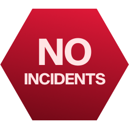 No incidents