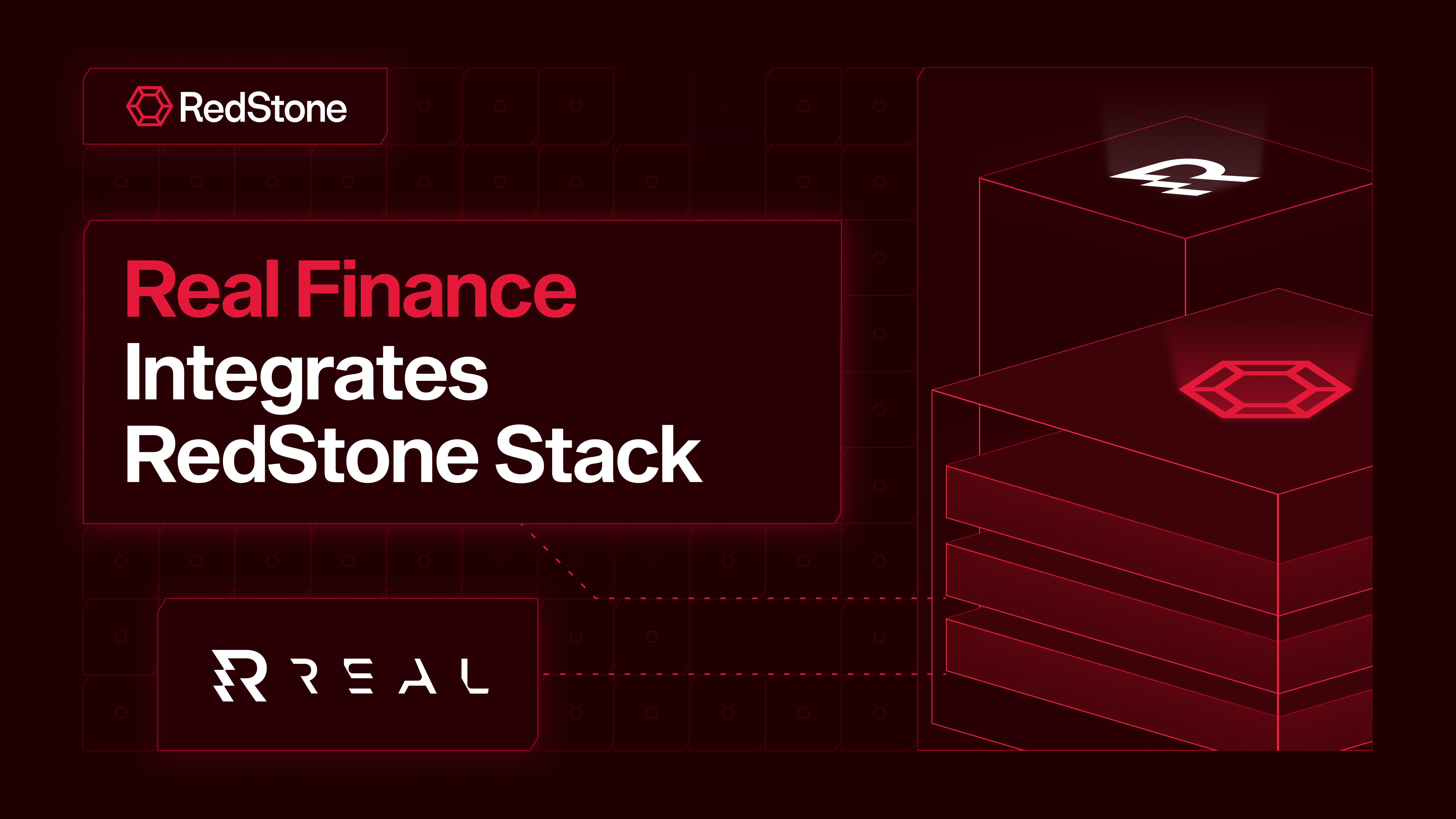 REAL Integrates RedStone Stack to Turn Tokenized Assets Into Institutional-Grade Instruments