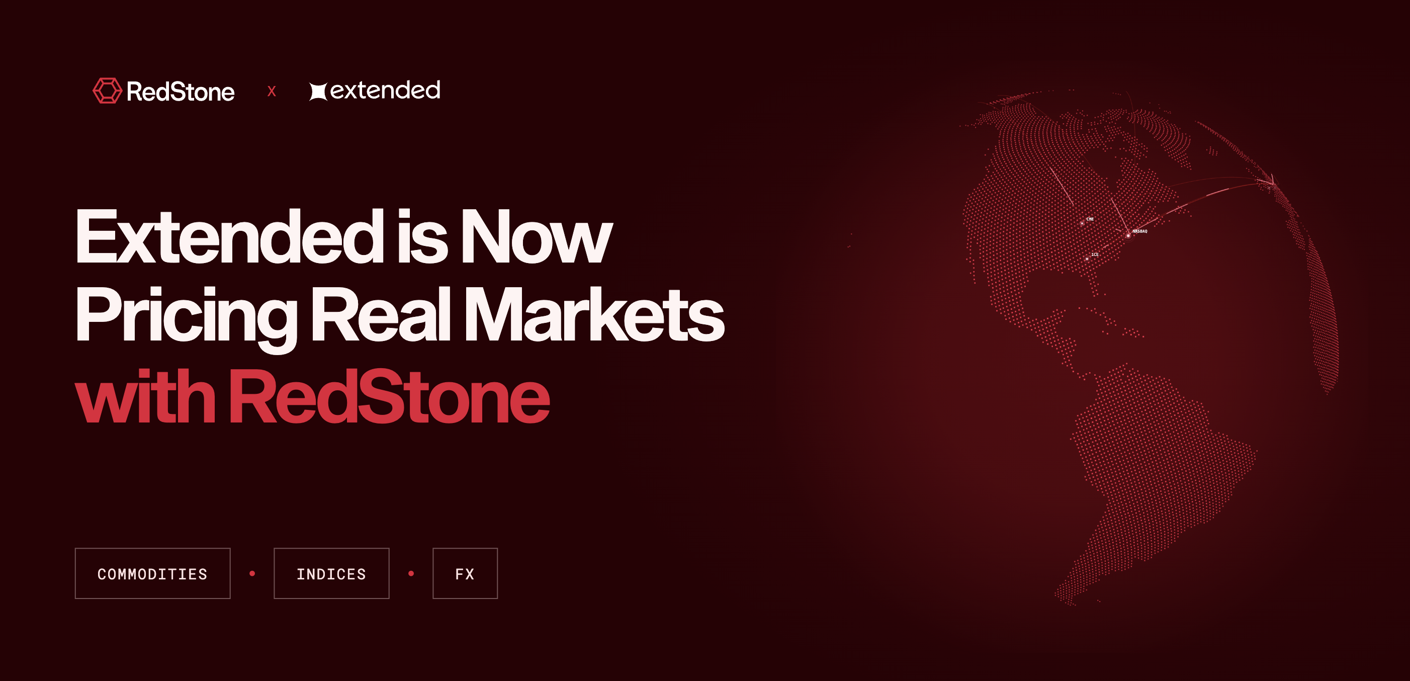 Extended Chose RedStone Live As The Data Layer Behind Their Real-World Markets