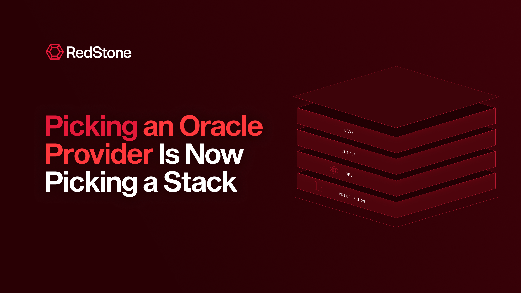 Picking an oracle Provider Is Now Picking a Stack Provider
