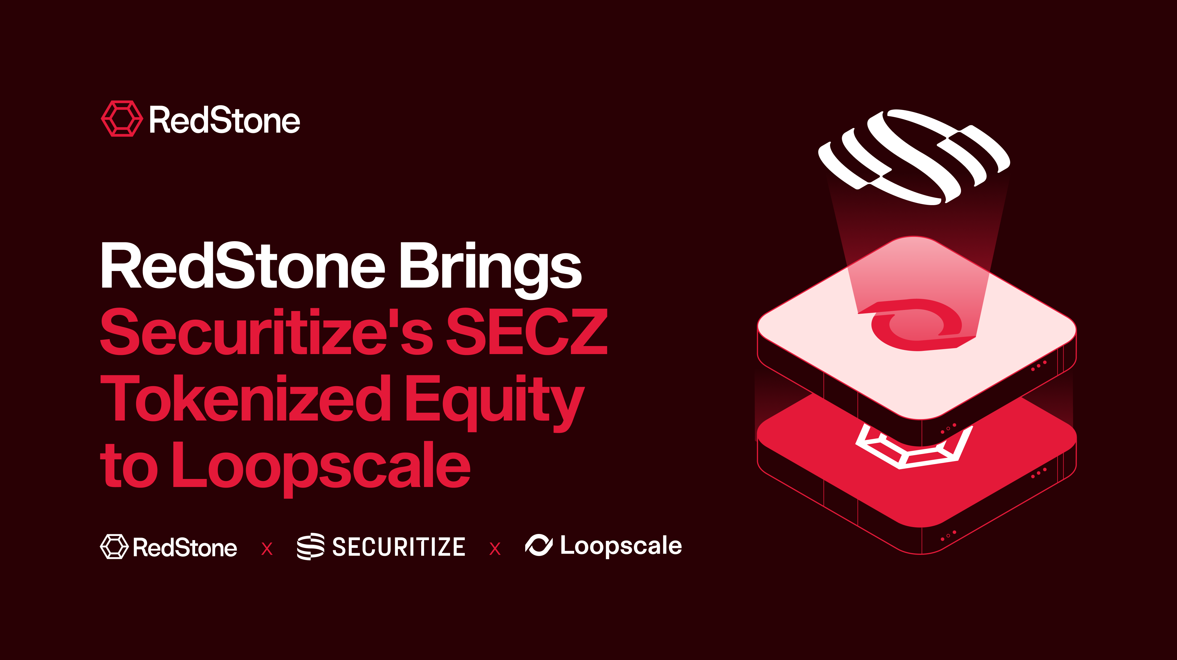RedStone's price feed brings Securitize's SECZ onchain on Solana, letting holders borrow against tokenized equity as collateral on Loopscale.